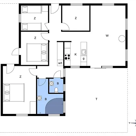 Semesterbostad Bv377-blavand-fynsland-7